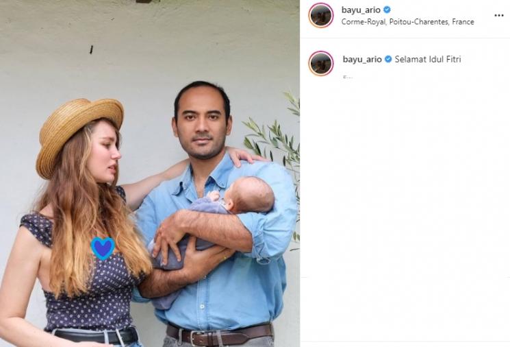 Istri Bule Artis (Instagram/@bayu_ario)