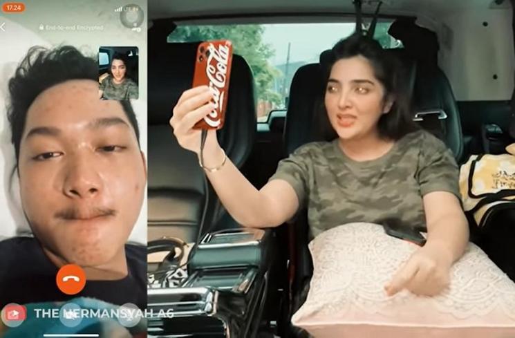 Momen Sarah Menzel Temani Azriel di RS (YouTube/The Hermansyah A6)