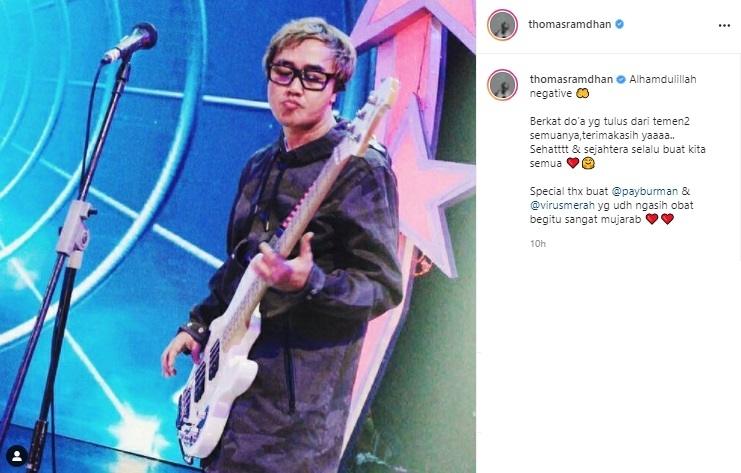 Thomas Ramdhan. (Instagram/@thomasramdhan)