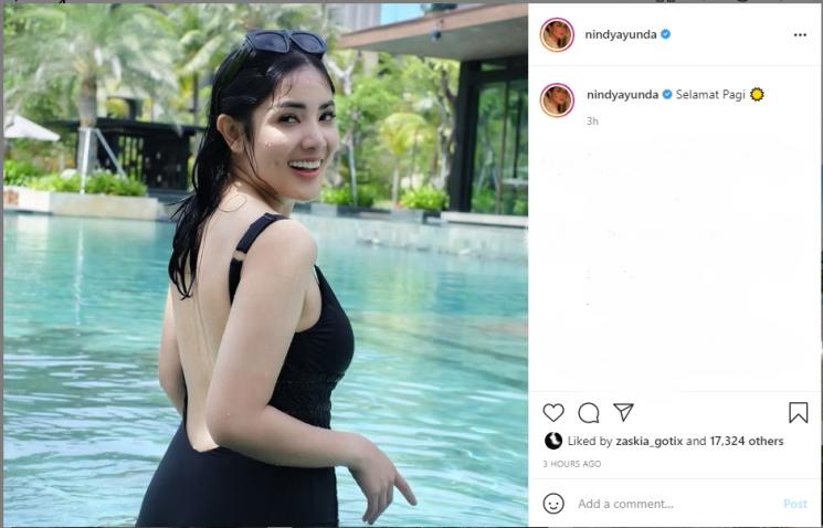 Nindy Ayunda. (Instagram/nindyayunda)