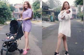 7 Potret Langsing Ratu Rizky Nabila: Turun 20 Kg Sebulan pasca Persalinan
