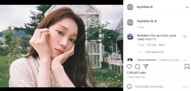 Postingan Lee Sung Kyung (Instagram.com)