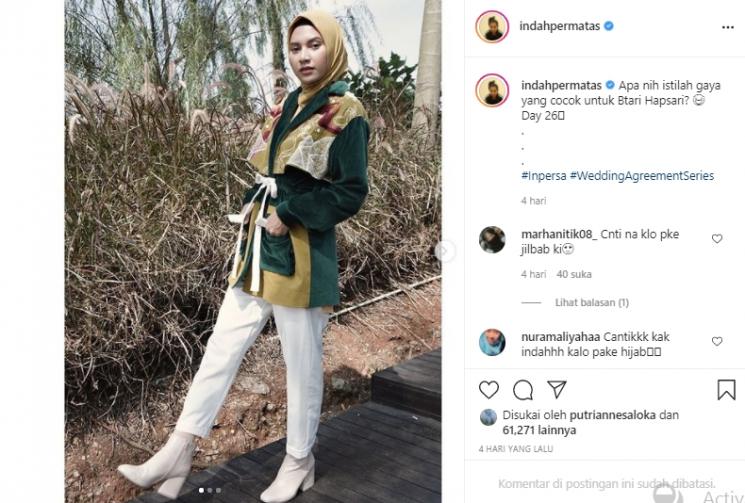 Indah Permatasari (Instagram.com)