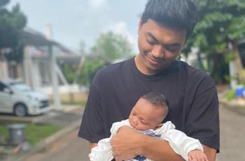 4 Momen Alfath Fathier Ketemu Anak: Foto Bertiga dengan Ratu Rizky Nabila