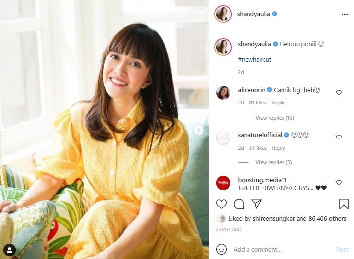 Shandy Aulia (Instagram.com)
