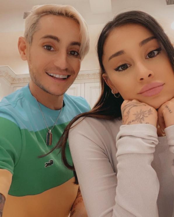 Momen Frankie Grande, Kakak Ariana Grande Lamaran (Instagram/@frankiejgrande)