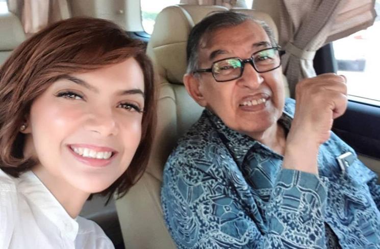Potret Hangat Najwa Shihab dan Quraish Shihab (Instagram/@najwashihab)