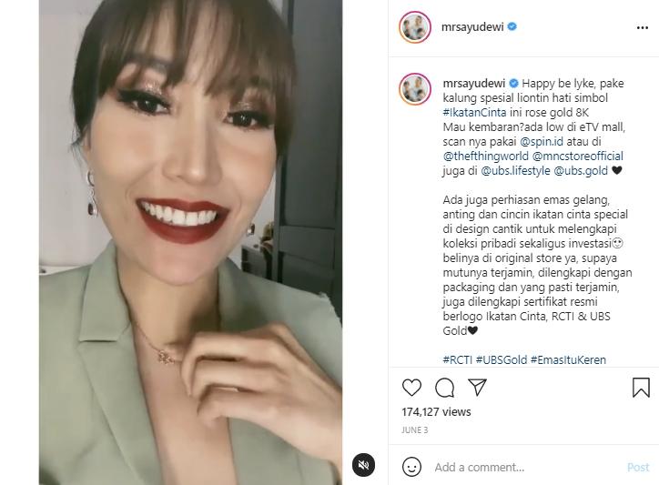 Ayu Dewi (Instagram.com)