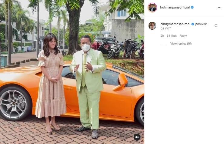 Shandy Aulia dan Hotman Paris. (Instagram/@hotmanparisofficial)