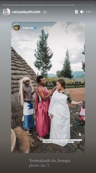 Nikita Willy ulang tahun. (Instagram)
