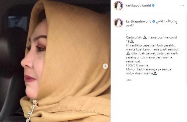 Ibu Kartika Putri. (Instagram/@kartikaputriworld)