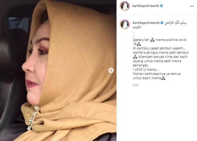 Ibu Kartika Putri. (Instagram/@kartikaputriworld)