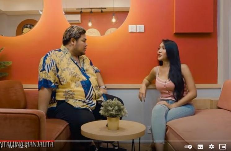 Lucinta Luna dan Ivan Gunawan (YouTube)