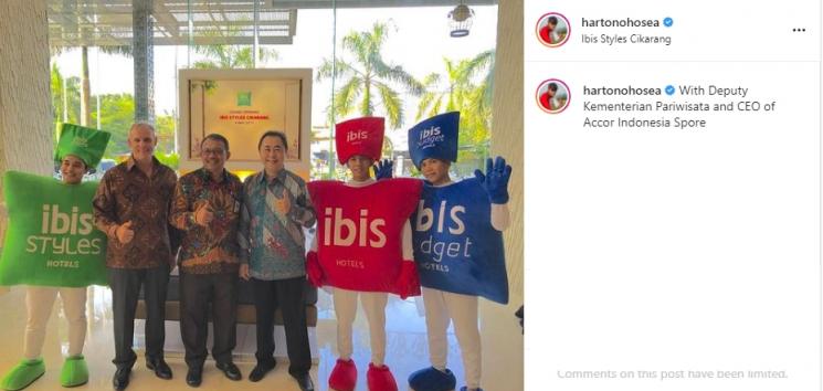 Potret Hartono Hosea (Instagram/@hartonohosea)