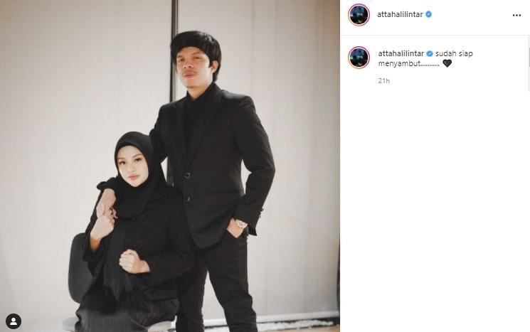 Atta Halilintar dan Aurel Hermansyah. (Instagram/@attahalilintar)