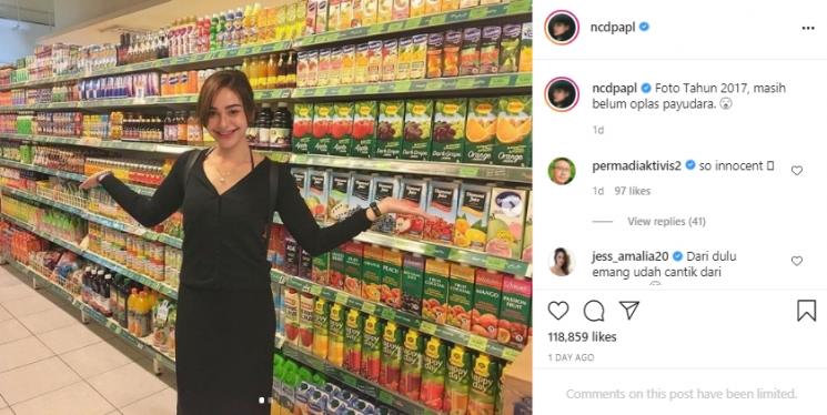 Postingan Nora Alexandra (Instagram.com)