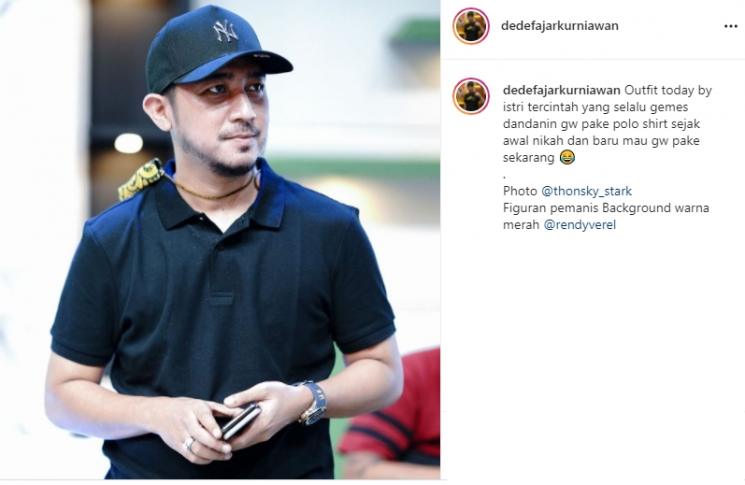 Potret Dede Fajar Kurniawan (Instagram/@dedefajarkurniawan)