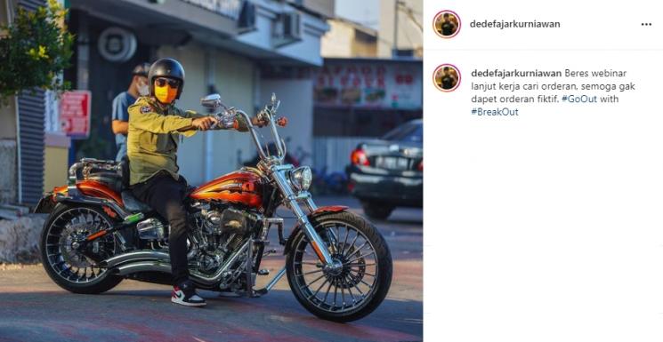 Potret Dede Fajar Kurniawan (Instagram/@dedefajarkurniawan)