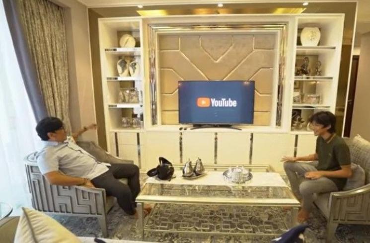 Potret Apartemen Kenzy Anak Andre Taulany (Youtube/Taulany TV)