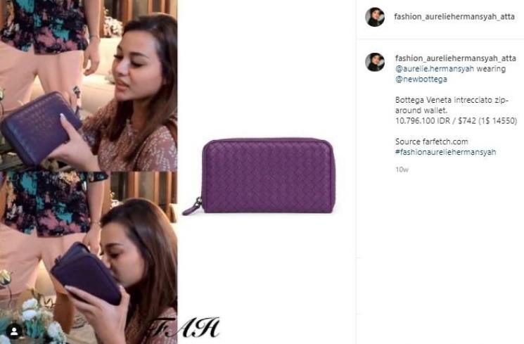 Koleksi Fashion Mahal Aurel Hermansyah (Instagram/@aurelie.hermansyah)