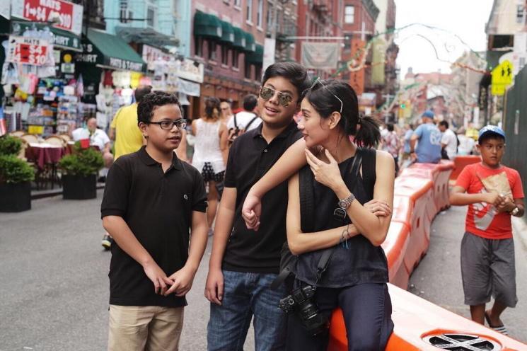 Momen Pemain FTV Bareng Anak Tiri (Instagram.com/Gistaputri)