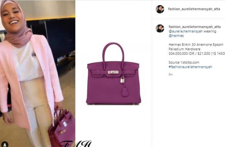 Koleksi Fashion Mahal Aurel Hermansyah (Instagram/@aurelie.hermansyah)