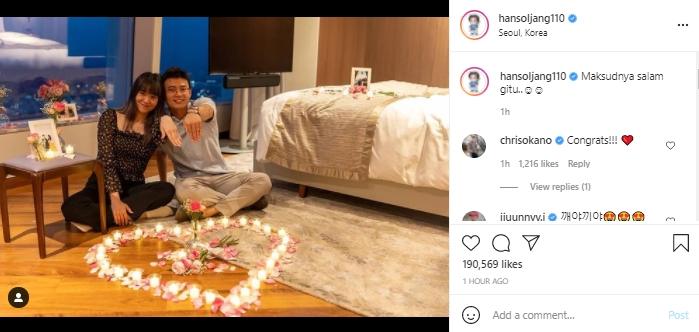 Jang Hansol dan pacarnya, Jeanette (Instagram.com)