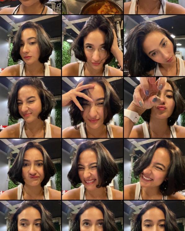 Potret Terbaru Naomi Zaskia Berambut Pendek (Instagram/@naomnomnom)