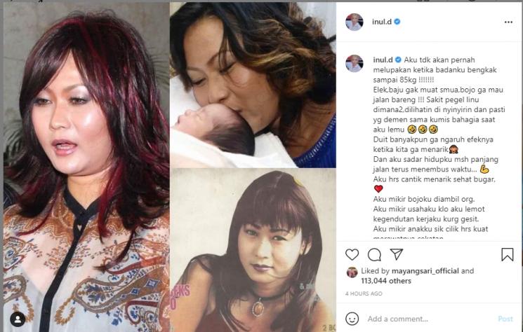 Inul Daratista ungkap potret masa lalu. (Instagram/inul.d)