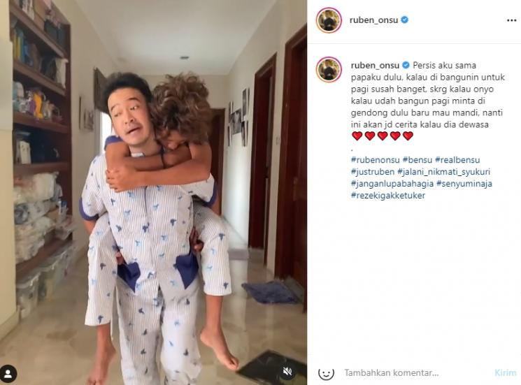 Ruben Onsu dan Betrand Peto (Instagram/@ruben_onsu)