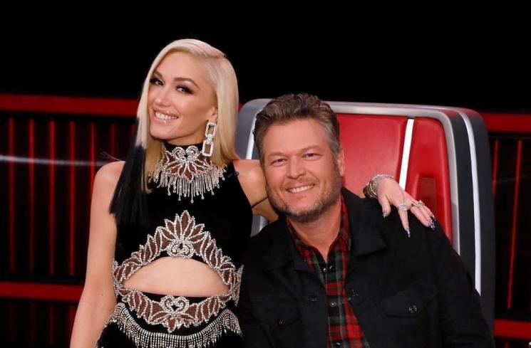 Gwen Stefani dan Blake Shelton (Instagram/@gwenstefani)