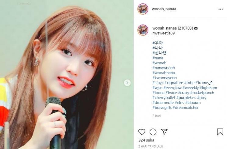 Nana woo!ah! (Instagram.com)