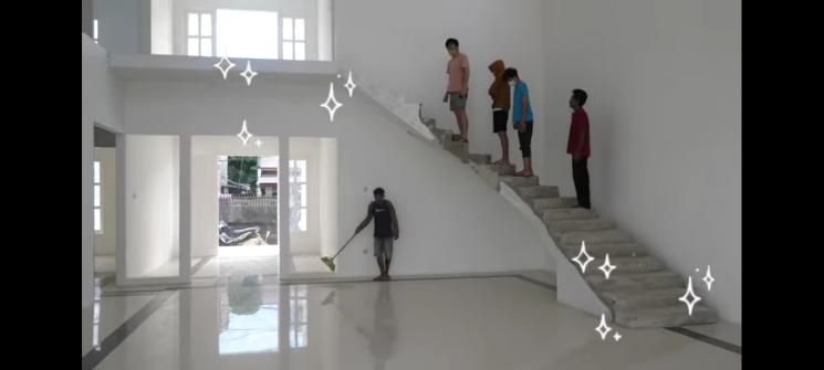 Potret Rumah Baru Rizky Nazar (YouTube/Rizkina Nazar)