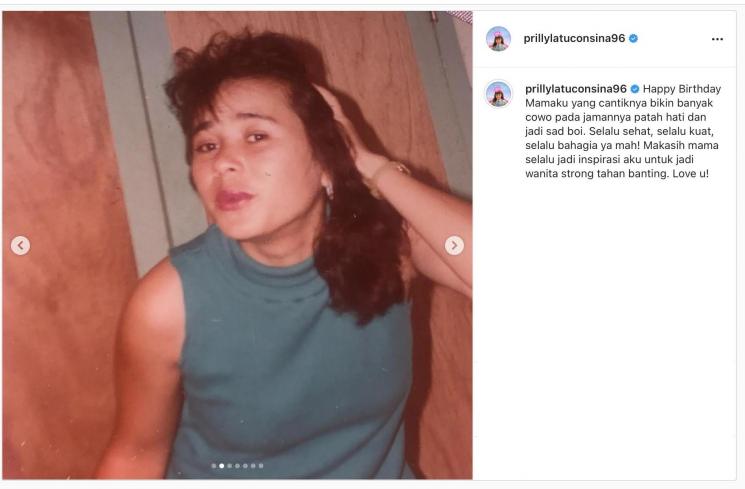 Potret masa muda ibu Prilly Latuconsina (Instagram/@ prillylatuconsina96)