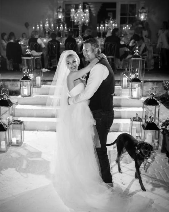 Potret Pernikahan Gwen Stefani dan Blake Shelton (Instagram/verawang)