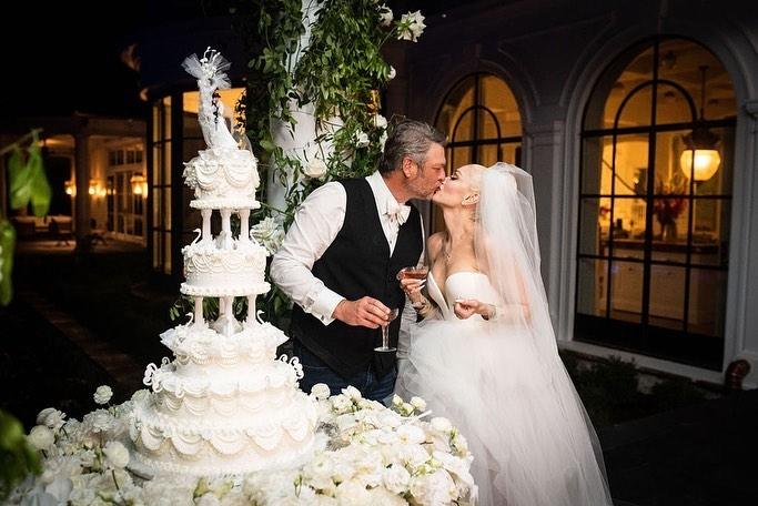 Potret Pernikahan Gwen Stefani dan Blake Shelton (Instagram/gwenstefani)