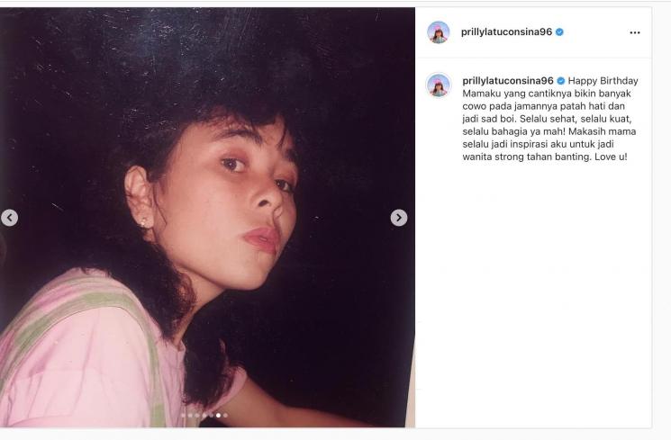 Potret masa muda ibu Prilly Latuconsina (Instagram/@ prillylatuconsina96)