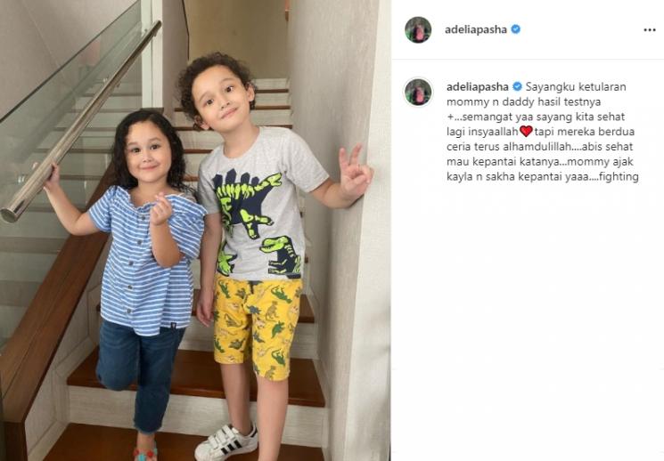 Anak Adelia Pasha dan Pasha Ungu (Instagram/@adeliapasha)