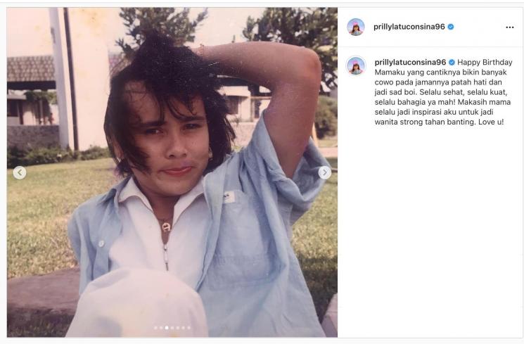 Potret masa muda ibu Prilly Latuconsina (Instagram/@ prillylatuconsina96)
