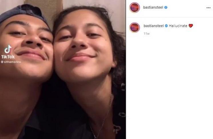 Gaya Pacaran Bastian Steel dan Sitha Marino (Instagram/@bastiansteel)