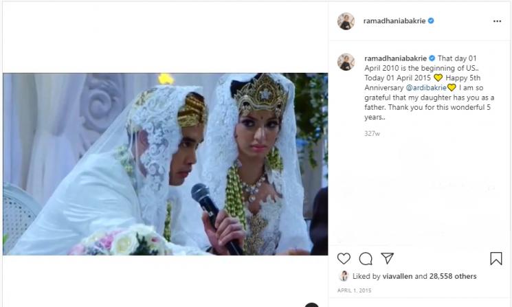 Transformasi Nia Ramadhani (Instagram/@ramadhaniabakrie)