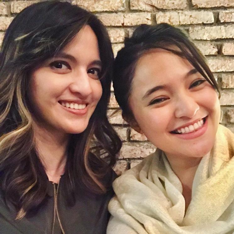 Nia Ramadhani dan Marshanda. [Instagram/@marshanda99]