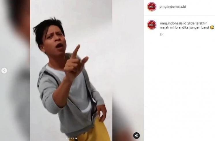 Viral Cowok Disebut Punya Wajah Perpaduan Ariel NOAH dan Shah Rukh Khan. (Instagram)