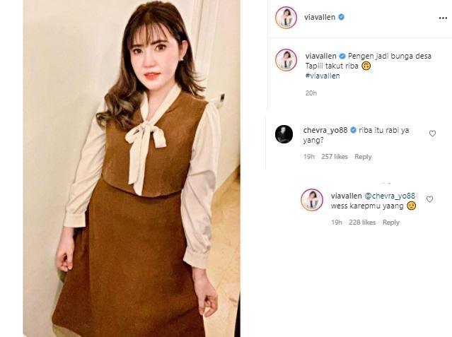 Via Vallen. (Instagram/@viavallen)