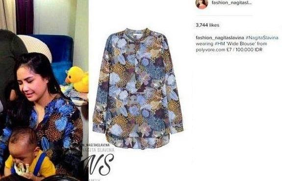 Koleksi Fashion Murah Nagita Slavina (Instagram/fashion_nagitaslavina)