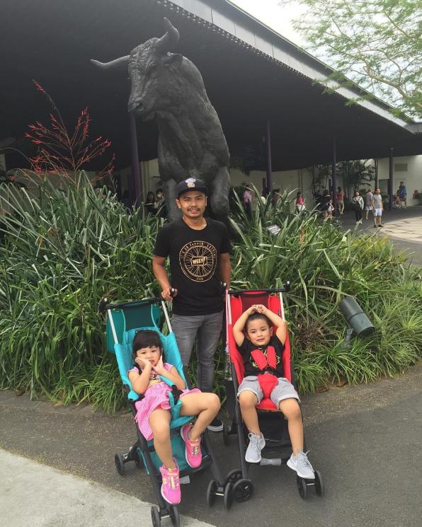 Potret Wendy Cagur dan anak (Instagram/@audiekaukiaiko)