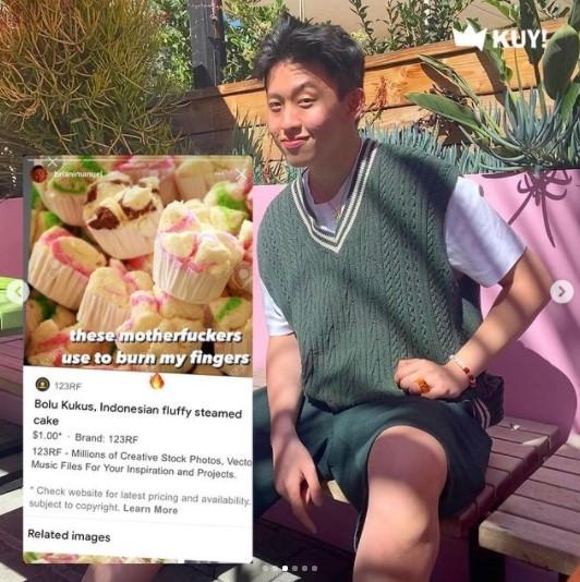 Makanan kesukaan Rich Brian (Instagram)