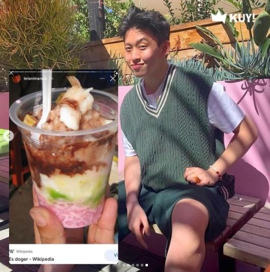 Makanan kesukaan Rich Brian (Instagram)