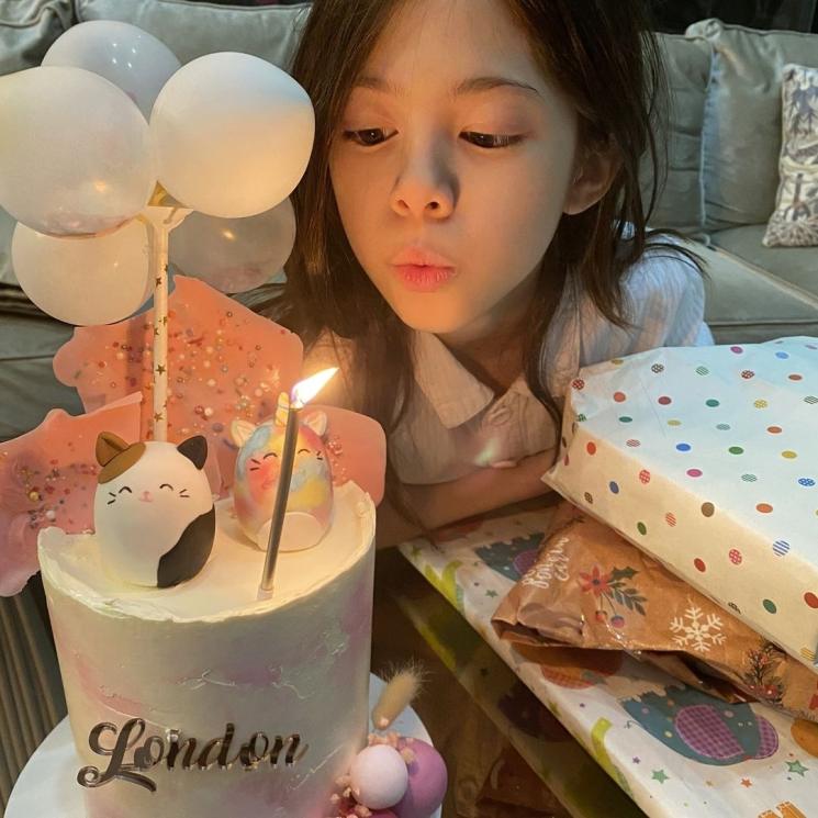 Momen Ultah London Abigail Putri Wulan Guritno (Instagram/@wulanguritno)