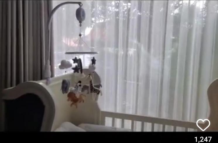 Potret Kamar Bayi Opick dan Bebi Silvana (instagram/@bebi.silvana)